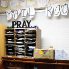 And, you definitely need a well-organized mail room to keep the home in order.