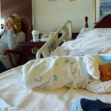 Even from a distance you can spot that lovely Mommy glow!