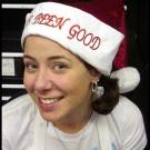 Michelle gets in the Christmas spirit.