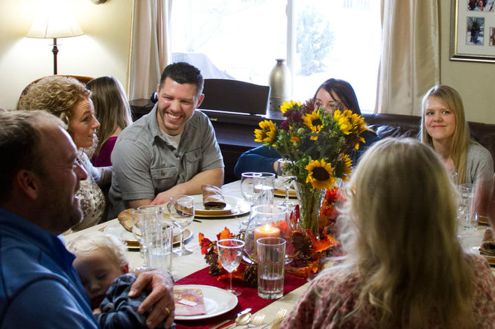 Even though the family has group dinners each week, there's something special about Thanksgiving Day. Maybe it's the 20 pies the wives bake?!
