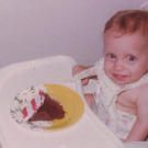 Jen's first birthday.