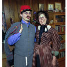 Andrew, 27, and Jane, 59, are both passionate about Civil War reenactments.