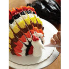 Shape the beak into a fine point.