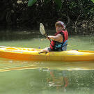 The Roloffs latest adventures take them deep into the jungles of Costa Rica. In this photo, Amy tries her hand at kayaking.
