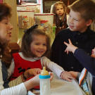 Kelly Jo, Ellie Bridget, Jackson, and Judson Bates.