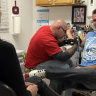 Robbie makes a grand gesture by having Mellie's name tattooed on his arm.