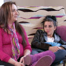 Lottie Mae meets her future son-in-law for the very first time. Mellie kicks back to watch the show.