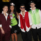 The bride and her entourage in fabulous Las Vegas.