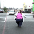 Ashley can walk, but not very far and the exercise really strains her physically.
