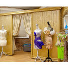 Sondra Celli's crystal dressing room