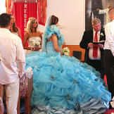 Gorger Eden says "I do" once more to her gypsy husband.