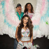 Jackie D. and her proud, doting parents.