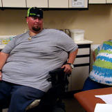 Donald visits his doctor frequently for post-surgery check-ups.