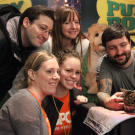 Lil BUB meets her adoring fans from the ASPCA.