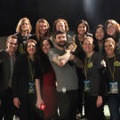 Lil BUB, Mike Bridavsky, and the Animal Planet team.