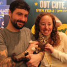Lil BUB meets her adoring fans.