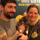 Lil BUB meets her adoring fans.