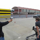 Kari Byron has joked that you guys get nervous when the MythBusters get near a nice car. No need to worry about that this time around ... well, ish.
