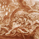 In this illustration of a scene from the Biblical Book of Revelation, the Four Horsemen of the Apocalypse ride the Earth to seal the doom of humanity.