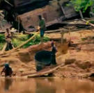 As the crew head upriver they notice the growing number of illegal miners in the area. It's a practice the government is keen to stop to be able to reclaim the land and prevent pollution.