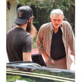 Aaron Kaufman and Burt Reynolds