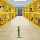 After talking with the pups, he decides they are the perfect contenders for Puppy Bowl X.