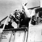 Captain Andrew D. Turner of the 100th Fighter Squadron, 332nd Fighter Group. He took command of the group in July 1944, which was tasked with escorting bombers to Germany and through the Balkans.