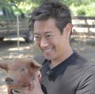 Grant thought some of the pigs they worked with that day were "very cute."
