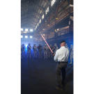 Jamie Hyneman has said his favorite Star Wars character is Jabba the Hut. He insists he isn't kidding.