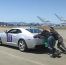 ... while Kari, Grant and Tory explore whether you could use hooch to fuel an unmodified car on a "moonshine run."