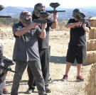 Da Rod Shop employees shoot paintballs at a Buick Skylark to decide what color the car should be. Brilliant!