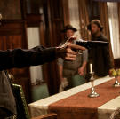 Feeling cheated by Brannan, a broke and desperate Walker seeks revenge, breaking into Brannan’s house on Christmas day.