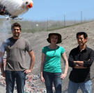 Kari Byron whipped up this bird-shaped helicopter overlay for 2011's
