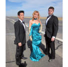 In 2012, Grant, Kari and Tory donned James-Bond-esque attire to test whether a rocket-powered ejector seat can flip an upside-down car back onto its wheels.