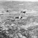 During Operation Question Mark (notice the punctuation mark on the fuselage) initiated on New Year's Day in 1929, officials wanted to see how long a plane could remain in flight. This Fokker C-2A remained aloft for 150 hours, thanks to the modified Douglas C-1 and a hose passing through a hatch that was cut into its floor.