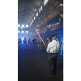 Jamie Hyneman has said his favorite Star Wars character is Jabba the Hut. He insists he isn't kidding.