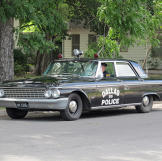 Original 1963 Dallas Police Car.