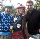 In 2008's Blind Driving, the trio tested whether it is better to hit a golf ball straight through a tree than around it because trees are 90% air. (PS: It isn't.)