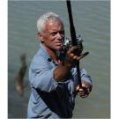To catch a big fish, one often needs a big rod and reel. Jeremy Wade prepares to catch a freshwater sawfish, which can grow to 20 feet and over 400 pounds.