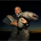 New Zealand longfin eels can usually be found well inland from the coast. Known for their superior "climbing" ability, young longfin eels can wiggle up waterfalls and dams.