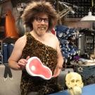 Why would ancient man bother making stone arrowheads when a sharp stick does the same job? Adam Savage channels his inner caveman for February 2008's "Viewer Special 2."