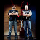 Father and son joined each other on the Chopper Live stage.