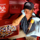Certain materials, especially sharp and blood-contaminated items (like needles or scalpels), can't just go to a landfill; they need to be treated first.