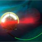 A submersible explores the Antarctic seabed.