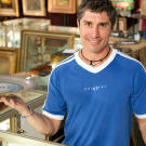 Owner Paul Brown grew up never wanting to be in the antiques business. In fact, he was pretty sure he'd be the youngest member of the Rolling Stones ... until the whole "no musical talent" thing sank in.