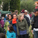 The Remsburg and Dorsey families have fun at the Alaska State Fair held in late summer at the Fairgrounds north of Anchorage.