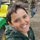 Greg Remsburg's 10-year-old son Brandon grew up fast at the camp, getting his share of chores while still having time to explore his new home.
