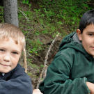 Hunter Hoffman and Brandon Remsburg soon became the best of friends in all their new adventures in the Alaskan wilderness.