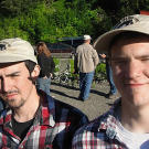 Jim Thurber's son Nathan (l.) and Todd's nephew Sterling Anderson joined the crew later in the season. Both 17-year-olds proved to be solid, hard workers who helped out Harness with lots of the labor he couldn't do because of his disability.