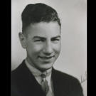 John's 1938 high school graduation photo. After high school, he attended Gonzaga College in Spokane but left after a few semesters in part because of a dispute over what kind of music he was allowed to play.